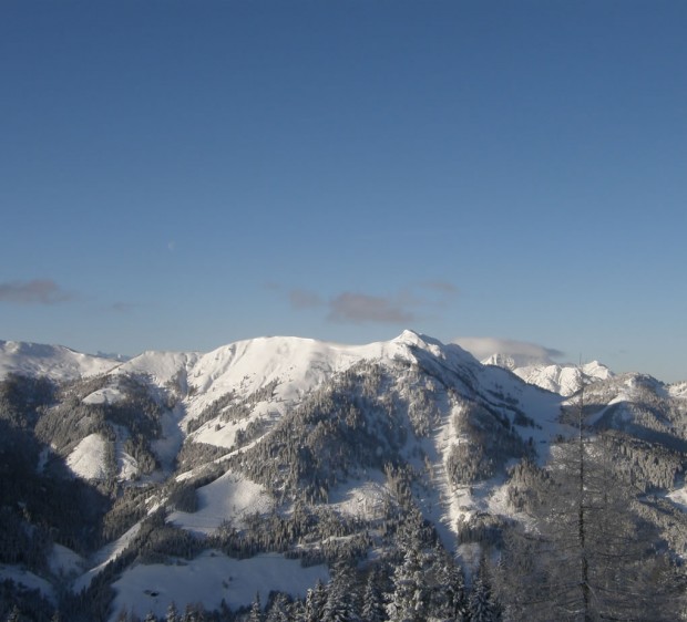 Berglandschaft im Winter