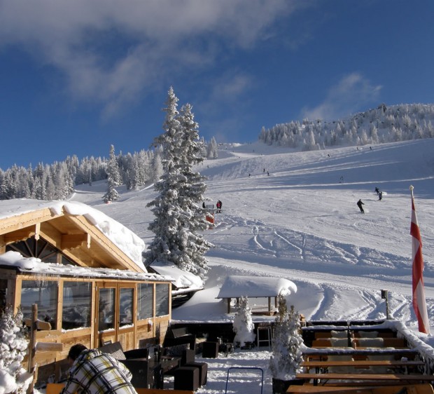 SchüttAlm direkt an der Skipiste in Kleinarl